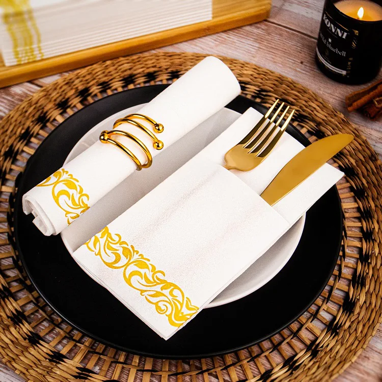 High Wet and Dry Strength Dust-Free Paper Napkins