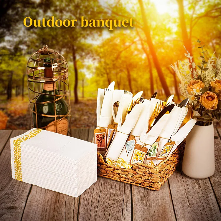 High Wet and Dry Strength Dust-Free Paper Napkins